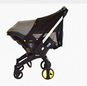 Stylish Black Doona Car Seat And Stroller 360° Cover